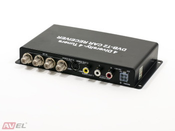 Автомобильный цифровой HD ТВ-тюнер DVB-T/DVB-T2 компактного размера AVS7004DVB